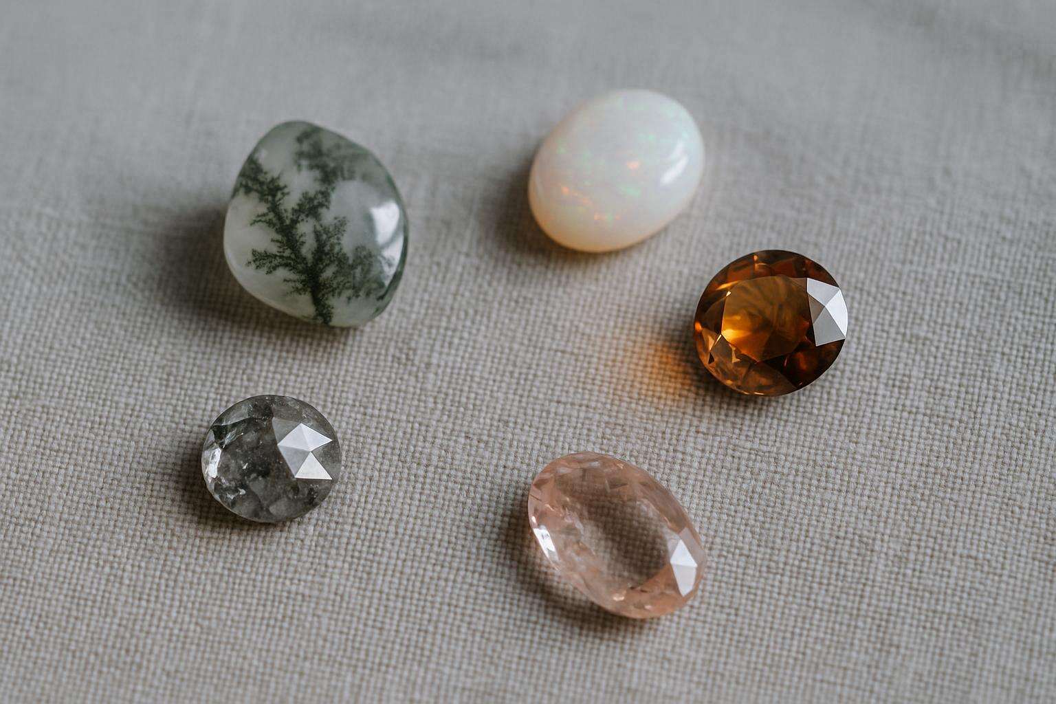 Opal, Moss Agate & Alternative Stones for Engagement Rings