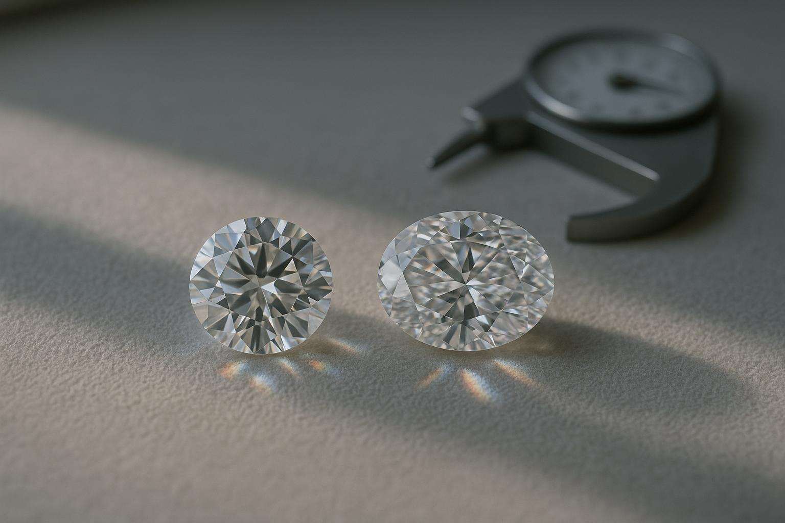 Diamond Carat vs. Face-Up Size: What You're Actually Buying