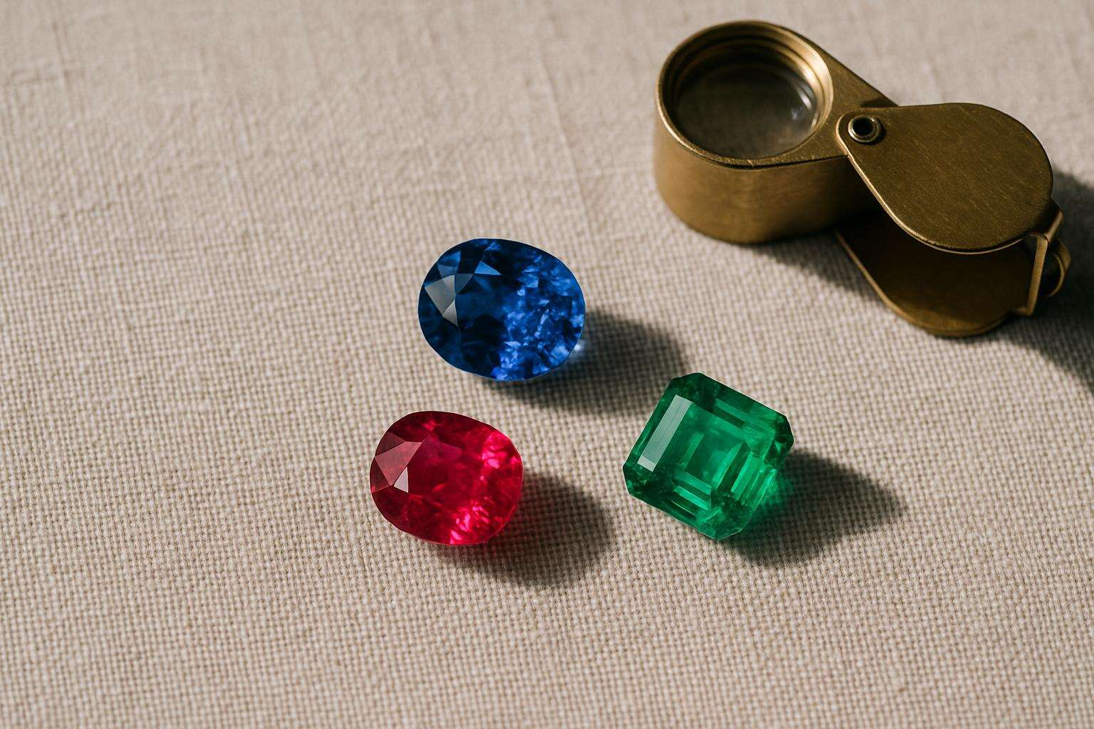 Sapphire, Ruby, Emerald & Colored Gemstone Engagement Rings